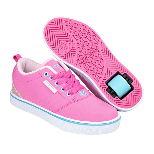 Heelys Pro 20 Pink/Light Pink/Turquoise Canvas