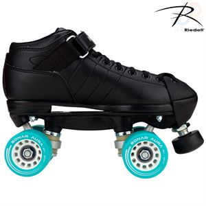 Roller derby skates - Riedell size 8 popular and helmet