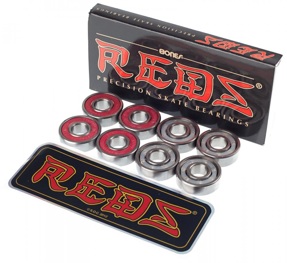 Rollerbones Bearings - Reds, Super Reds, Ceramic