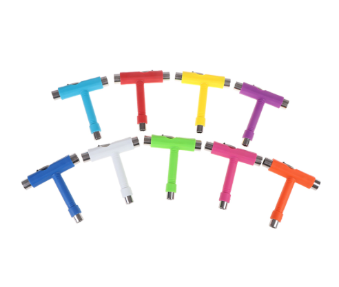 MTS T Shape Skate Tool - Various Colours – Momma Trucker Skates